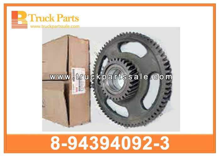 Timing Gear or Idler Gear 8-94394092-3 8943940923 8-94394-092-3 for ISUZU FORWARD FVR 6HK1 6HE1T Engranaje de sincronizaci??n o engranaje inactivo