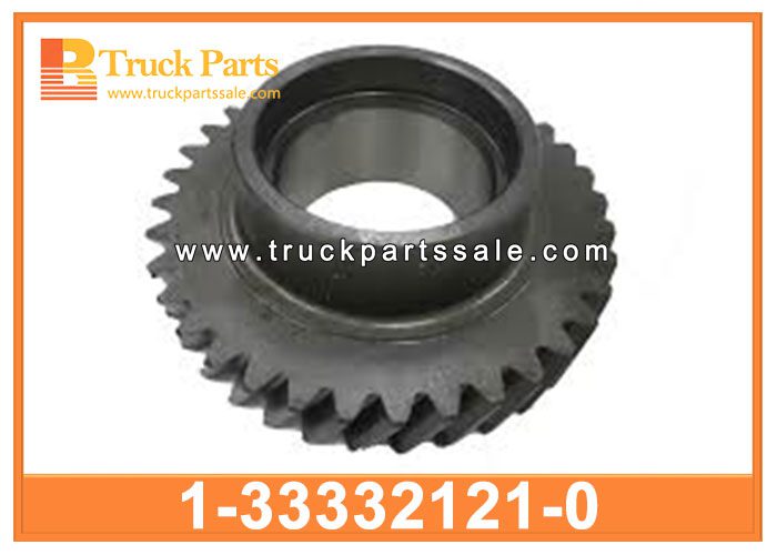 Transmission Counter Shaft Gear 1-33332121-0 1333321210 1-33332-121-0 for ISUZU MLD6Q 6HK1 Engranaje del contador de transmisi??n