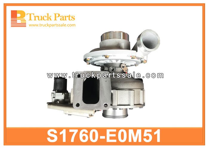 TurboCharger S1760-E0M51 S1760E0M51 for HINO E13C Turbocompresor