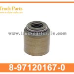 VALVE GUIDE SEAL 8-97120167-0 8971201670 8-97120-167-0 for ISUZU FSR 6BD1 Sello de la gu??a de la v??lvula