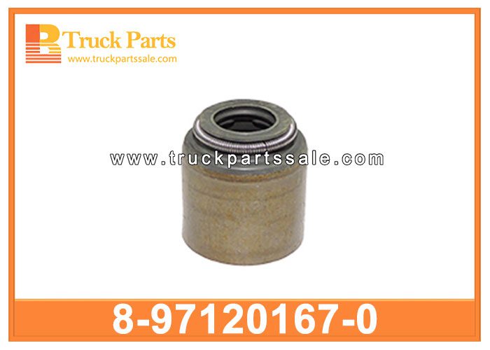 VALVE GUIDE SEAL 8-97120167-0 8971201670 8-97120-167-0 for ISUZU FSR 6BD1 Sello de la gu??a de la v??lvula