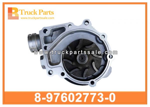 Water Pump with belt pulley 8-97602773-0 8-97627355-1 8976027730 8976273551 8-97602-773-0 8-97627-355-1 for ISUZU FVR 6HE1 6HH1