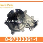 Water Pump with gasket 8-97333361-1 8973333611 8-97333-361-1 for ISUZU NPR NQR 4HF1 4HE1 4HG1 Bomba de agua con junta