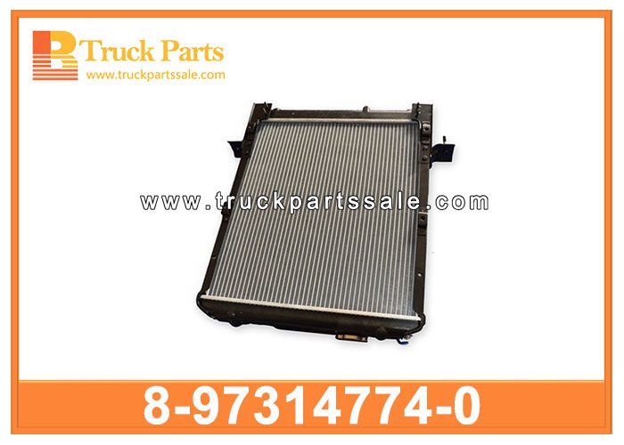 Water Radiator Asm 8-97314774-0 8973147740 8-97314-774-0 for ISUZU 600P Radiador de agua ASM