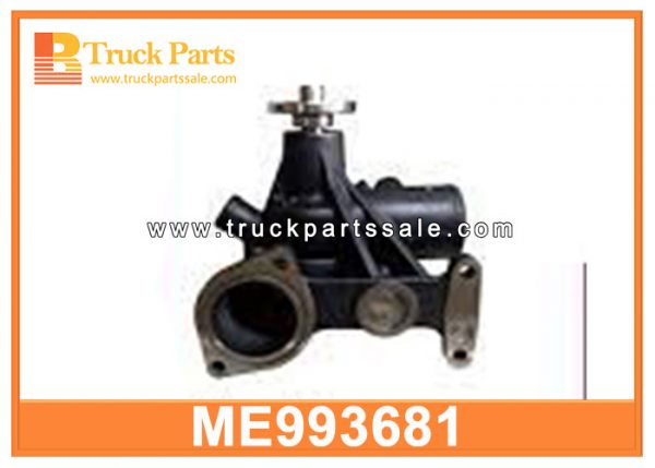 Water pump ME993681 for MITSUBISHI FUSO SUPERGREAT 6D40