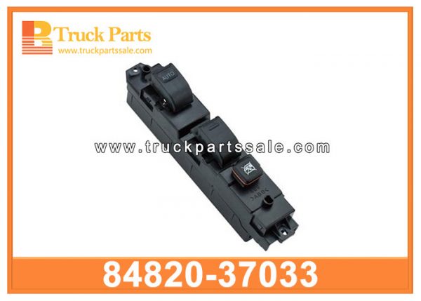 Window Power Lifter Switch 84820-37033 8482037033 for HINO 300 DYNA DUTRO
