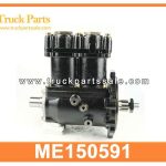 air compressor assy ME150591 for MITSUBISHI FUSO mixer 6D24 6D24T Assy de compresor de aire