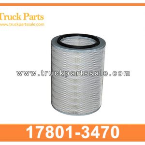 air filters 17801-3470 17801-3480 178013470 178013480 for HINO 700 ZY