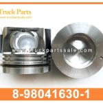 alfin piston with ring set 8-98041630-1 8980416301 8-98041-630-1 for ISUZU NPR85 NLR 4JJ1 Pist??n Alfin con set de anillo