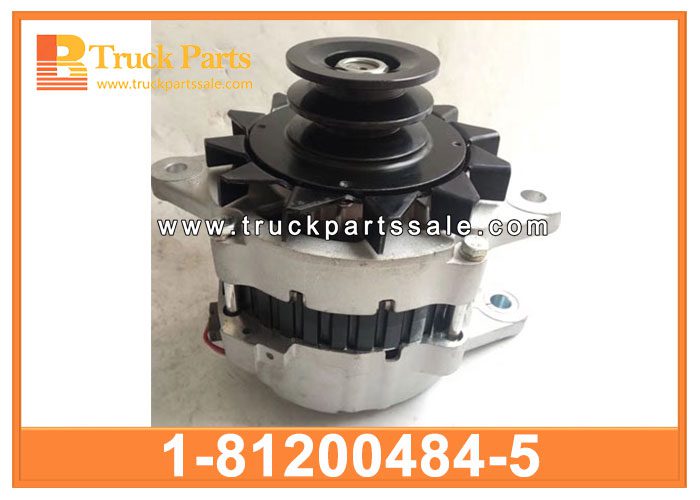 alternator and generator 24V 50A 60A 80A 1-81200484-5 1812004845 1-81200-484-5 for ISUZU CXZ 6WF1 10PE1 10PD1 6WA1 Alternador y generador