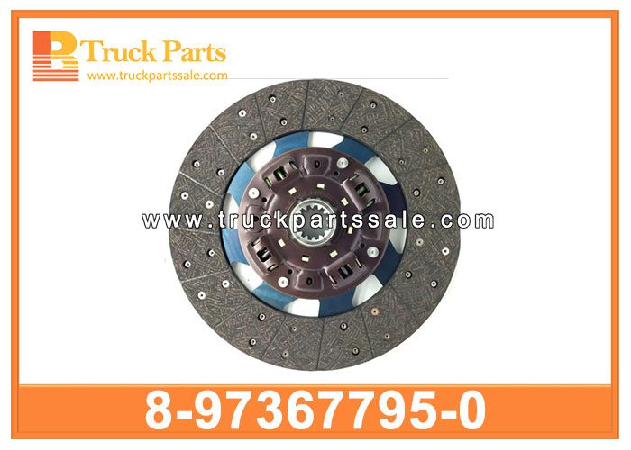 clutch disc 8-97367795-0 8973677950 8-97367-795-0 for ISUZU ELF NPR NQR truck disco de embrague