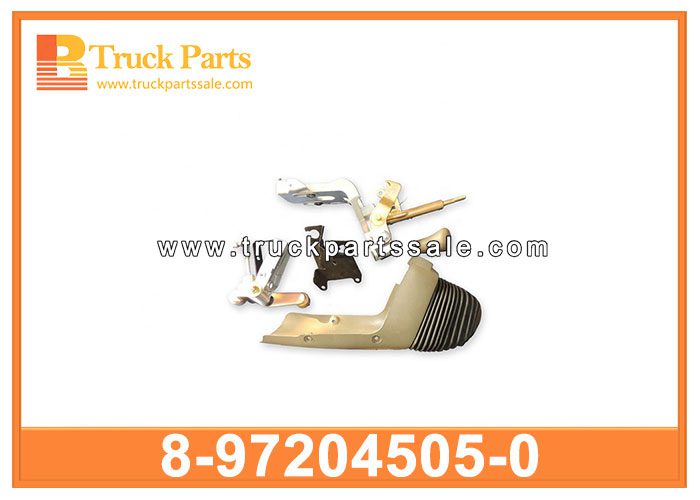 control lever handle assembly 8-97204505-0 8972045050 8-97204-505-0 for ISUZU 100P Conjunto de mango de palanca de control