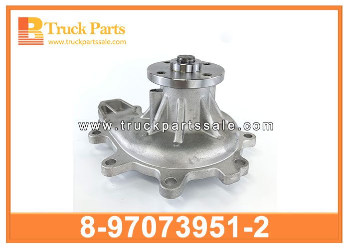 cooling water pump 8-97073951-2 8-97073-951-2 8970739512 for ISUZU NPR 4HF1 bomba de agua de enfriamiento