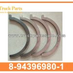 crankshaft thrust washer 8-94396980-1 8943969801 8-94396-980-1 for ISUZU FVR 6HE1 6HH1 6HK1 6H series NPR 4HE1T arandela de empuje del cig??e al