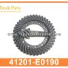 crown wheel pinion front axle 41201-E0190 41221-E0190 41201E0190 41221E0190 for HINO 700 pi ??n de la rueda de la corona