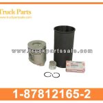 cylinder liner kit 1-87812165-2 1878121652 1-87812-165-2 for ISUZU FVZ 6HK1 kit de revestimiento de cilindro