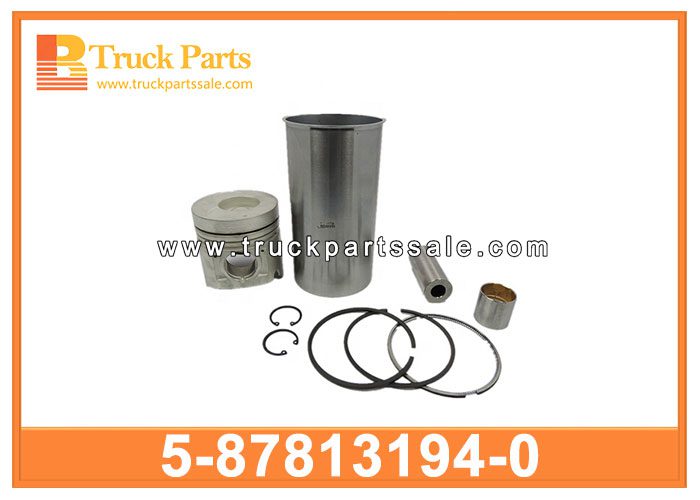 cylinder liner kit 5-87813194-0 5878131940 5-87813-194-0 for ISUZU 100P-T kit de revestimiento de cilindro
