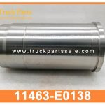 cylinder liner sleeve 11463-E0138 11463E0138 for HINO 500 FM2P P11C manga de revestimiento de cilindro