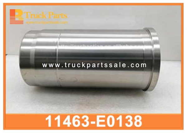 cylinder liner sleeve 11463-E0138 11463E0138 for HINO 500 FM2P P11C manga de revestimiento de cilindro كأس بطانة الأكمام