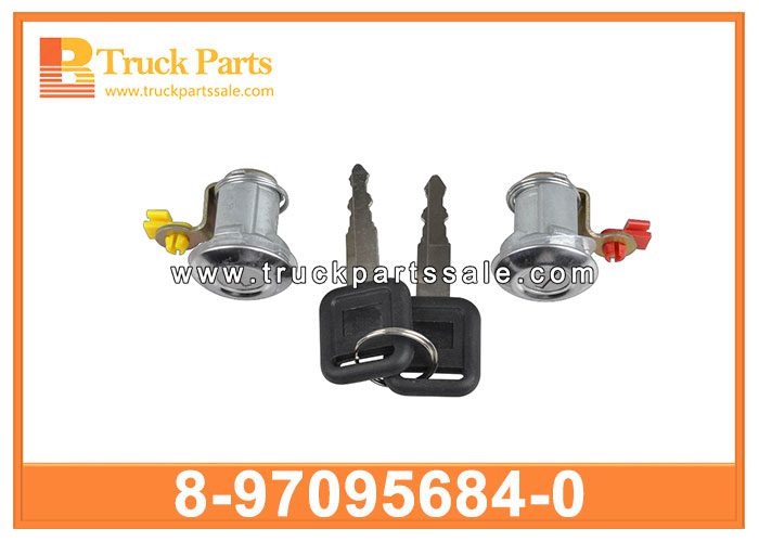 door look cylinder 8-97095684-0 8-97095685-0 8-97095-684-0 8-97095-685-0 for ISUZU NKR55 NQR71 NQR75 Cilindro de aspecto de la puerta