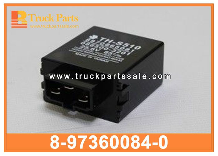 electronic flasher relay unit 8-97360084-0 8973600840 8-97360-084-0 for ISUZU ELF truck NPR NKR NQR 4HF1 4HG1 Unidad de relevos electr??nicos