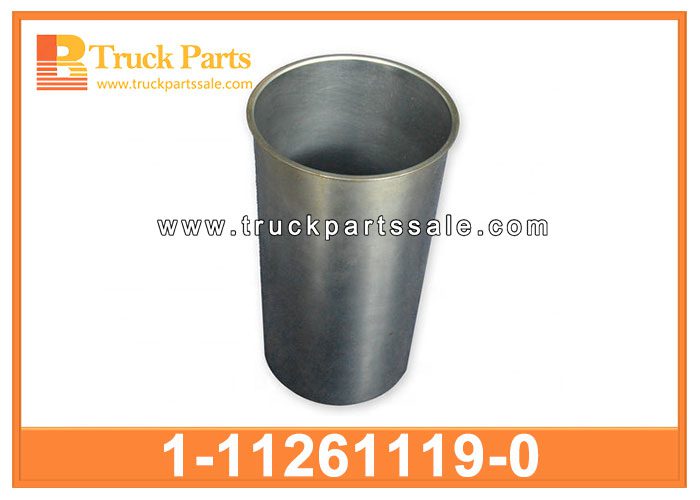 engine cylinder liner engine sleeve 1-11261119-0 1112611190 1-11261-119-0 for ISUZU FORWARD FTR 6BG1 4BG1 6BF1 manga del motor del cilindro del cilindro del motor