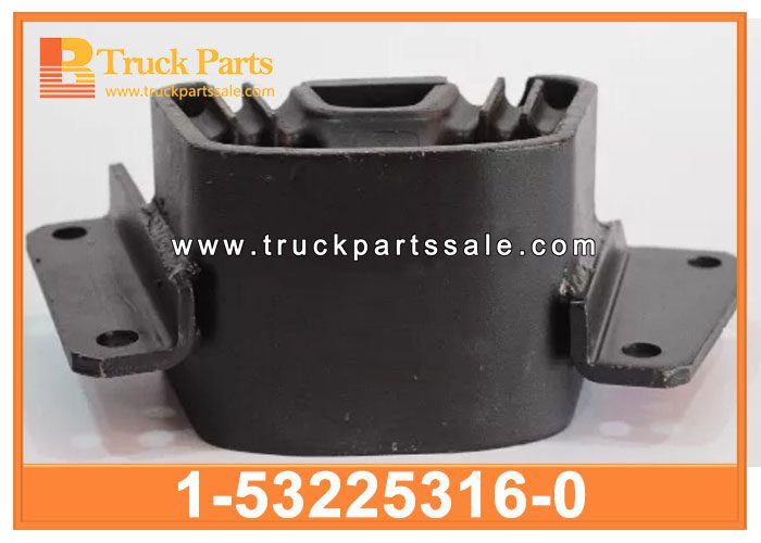 engine mounting rear gear box mounting 1-53225316-0 1532253160 1-53225-316-0 for ISUZU FORWARD FVR 6HK1 6SD1 montaje en el motor de montaje en la caja de engranajes traseros