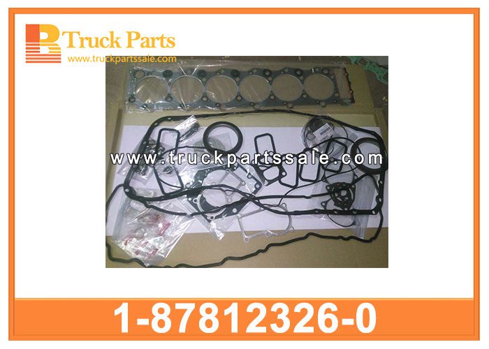 engine overhaul gasket set 1-87812326-0 1878123260 1-87812-326-0 for ISUZU 6HL1 Juego de juntas de revisi??n del motor