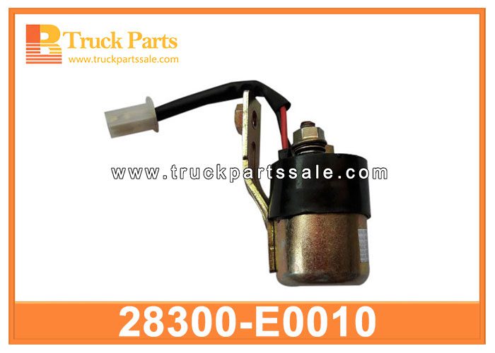 engine starter relay 28300-E0010 28300E0010 for HINO 700 SS1E E13C Rel?? de arranque del motor