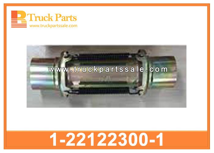 exhaust pipe 1-22122300-1 1221223001 1-22122-300-1 for ISUZU CXZ 81K GIGA truck 10PE1 tubo de escape