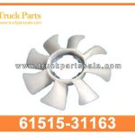 fan blade 61515-31163 6151531163 for HINO 700 P11C aspa del ventilador