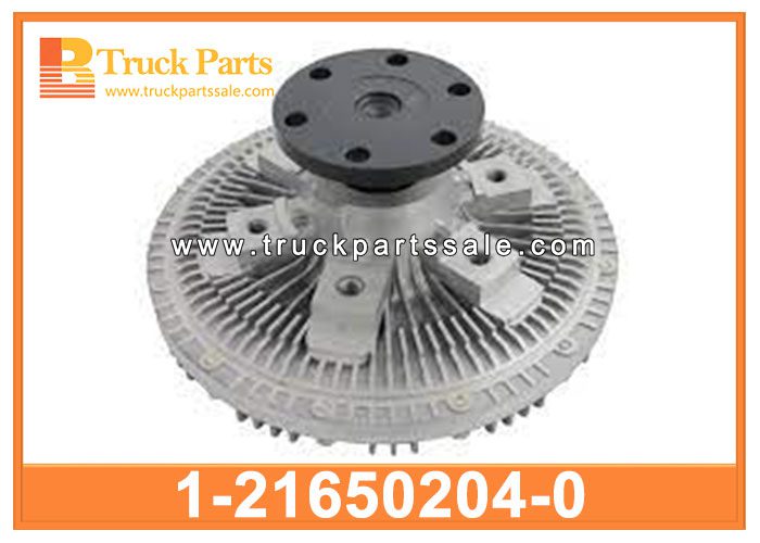 fan clutch coupling 1-21650204-0 1216502040 1-21650-204-0 for ISUZU CXZ 6WF1 engine acoplamiento del embrague del ventilador