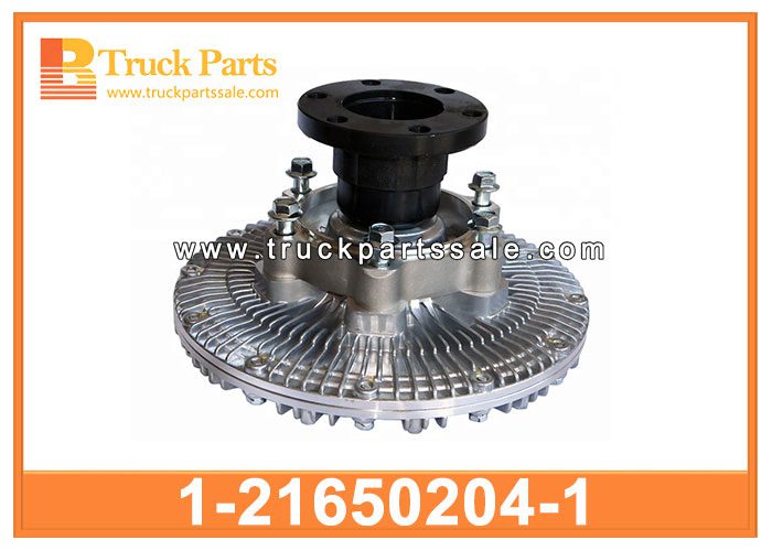 fan clutch coupling 1-21650204-1 1216502041 1-21650-204-1 for ISUZU CXZ EXR 6WF1 6WG1 acoplamiento del embrague del ventilador