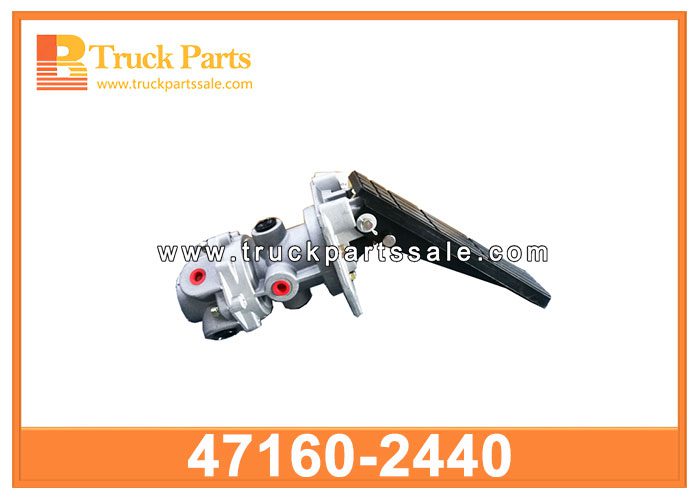 foot brake valve 47160-2440 471602440 for HINO v??lvula de freno de pie