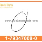 front fender cable 1-79347008-0 1793470080 1-79347-008-0 for ISUZU EXZ01 cable de guardabarros delanteros