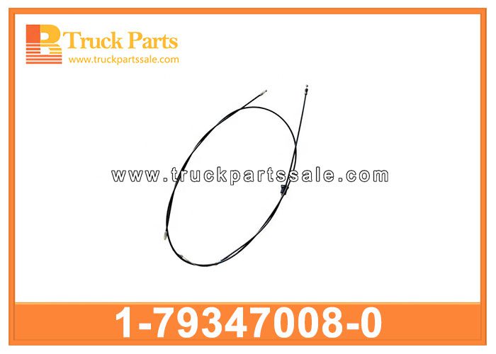 front fender cable 1-79347008-0 1793470080 1-79347-008-0 for ISUZU EXZ01 cable de guardabarros delanteros