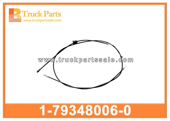 front fender cable 1-79348006-0 1793480060 1-79348-006-0 for ISUZU FVR96 cable de guardabarros delanteros