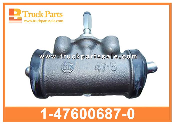front oil wheel brake cylinder and BRK pump 1-47600687-0 1476006870 1-47600-687-0 for ISUZU CVR 6QA1 6RB1 cilindro de freno de rueda de aceite delantero y bomba BRK BRK
