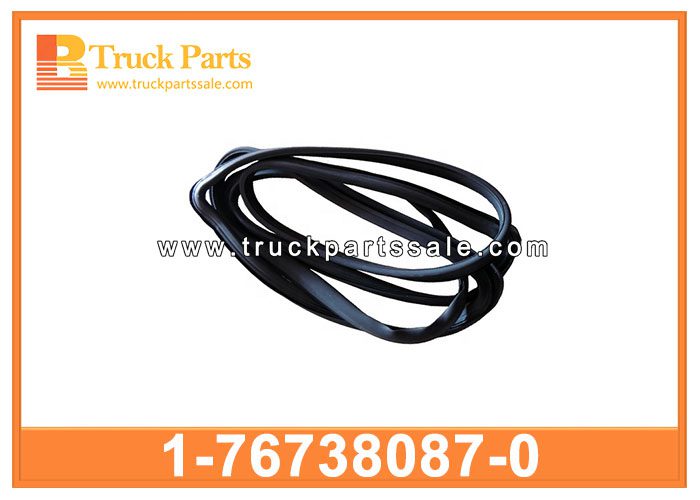 front windshield weatherstrip 1-76738087-0 1767380870 1-76738-087-0 for ISUZU FVR96 parabrisas delantero Weatherstrip
