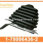 gear selector boot rubber change lever boot 1-79996436-2 1799964362 1-79996-436-2 for ISUZU CXZ96 10PE1 arranque de goma de arranque del selector de engranajes Boot de palanca