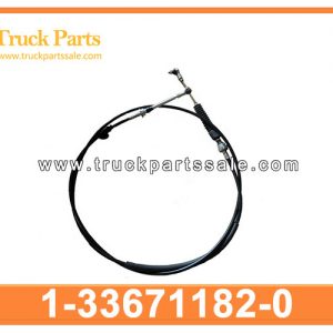 gear shift cable 1-33671182-0 1336711820 1-33671-182-0 for ISUZU FVR 6HK1