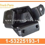 gearbox mounting rear engine mounting Engine mounting 1-53225193-1 1532251931 1-53225-193-1 for ISUZU FTR113 FTR FVR 6BG1 6SA1 6HK11 Montaje del motor de montaje en la caja de cambios Montaje del motor del motor