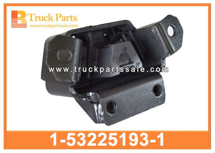 gearbox mounting rear engine mounting Engine mounting 1-53225193-1 1532251931 1-53225-193-1 for ISUZU FTR113 FTR FVR 6BG1 6SA1 6HK11 Montaje del motor de montaje en la caja de cambios Montaje del motor del motor