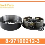 Conjunto de freno central de estacionamiento Tambor de freno de mano hand brake parking drum 8-97100212-3 8971002123 8-97100-212-3 for ISUZU