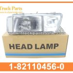 head lamp with headlamp rim 1-82110456-0 1821104560 1-82110-456-0 for ISUZU CXZ EXR CYZ CYH GIGA truck L??mpara de cabeza con borde delantero