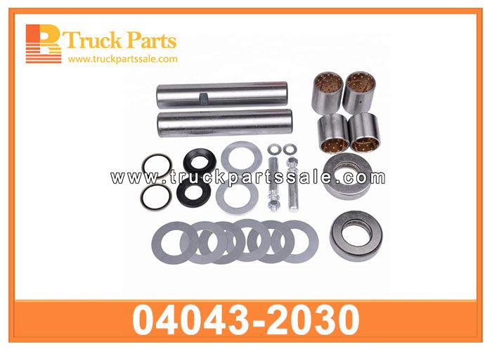 kit KING PIN KIT 04043-2030 for HINO W04D Kit King Pin King Pin Kit