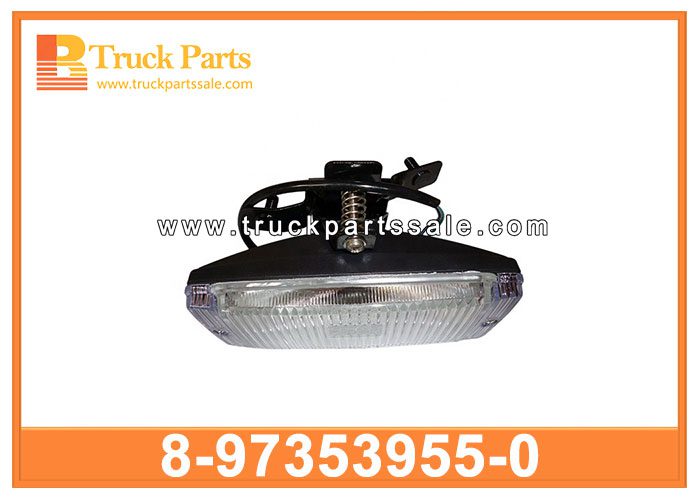 lamp assembly left 8-97353955-0 8973539550 8-97353-955-0 for ISUZU EXZ01 FVR Conjunto de l??mpara izquierda