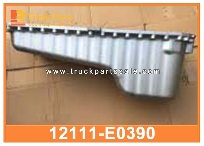 oil pan oil pan bolt 12111-E0390 sz341-18014 12111e0390 for HINO 700 P11C Partido de aceite PERLO DE PARA DEL ACEITE