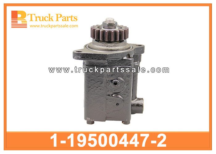 power steering pump 1-19500447-2 1195004472 1-19500-447-2 for ISUZU CXZ 10PE1 10PD1 6WA1 8PE1 bomba de direcci??n asistida