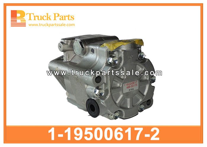 power steering pump cartridge 1-19500617-2 1195006172 1-19500-617-2 for ISUZU CYH 6WF1 cartucho de la bomba de direcci??n asistida
